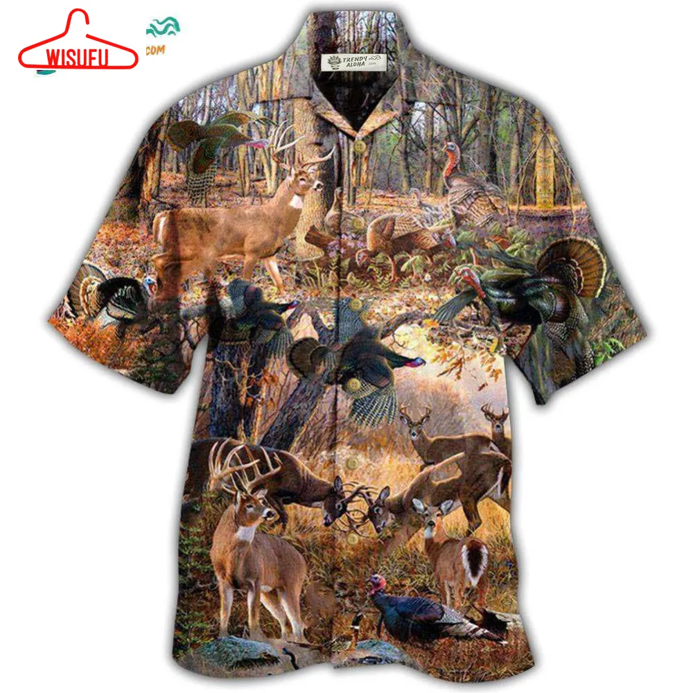 Animals If It Flies It Dies If It Hops It Drops With V-intage Style Hawaiian Shirt- Wisufu Aloha