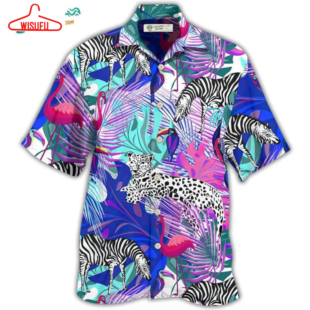 Animals Tropical Animals Tropical Leaf With Colorful Style Hawaiian Shirt- Wisufu Aloha