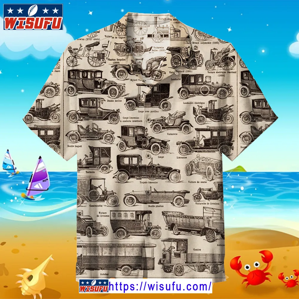 Antique Vehicle - Universal Hawaiian Shirt