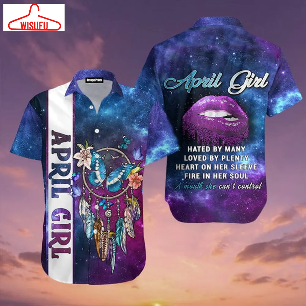 April Girl Dreamcatcher Hawaiian Shirt