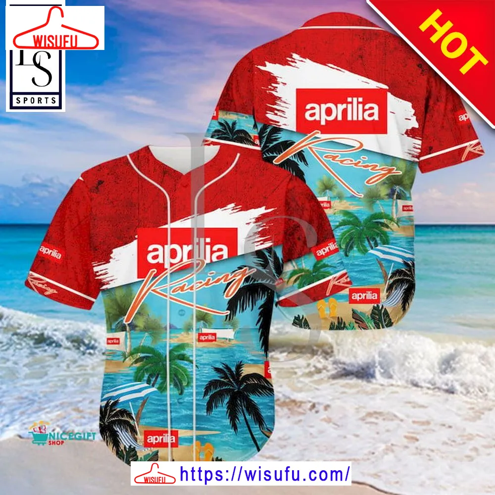 Aprilia Aloha Island Baseball Jersey, New Fashion Gifts