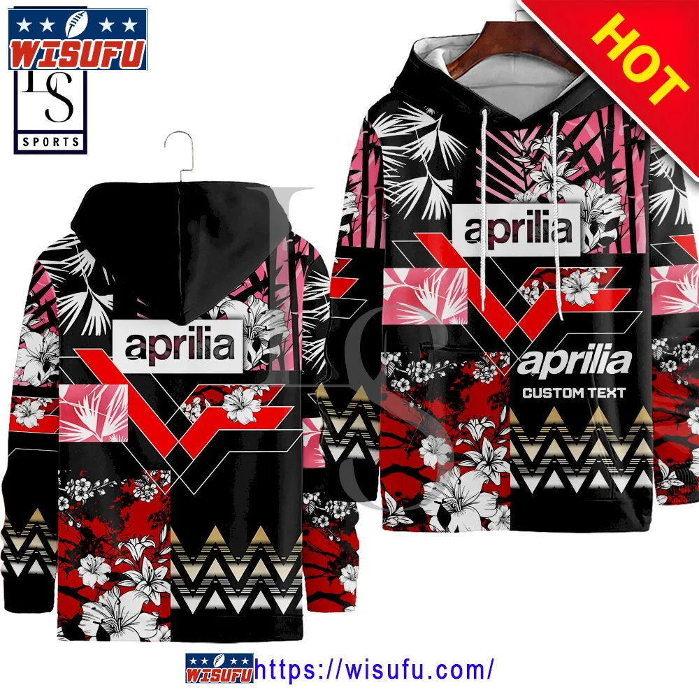 Aprilia Nature Custom Name Hoodie