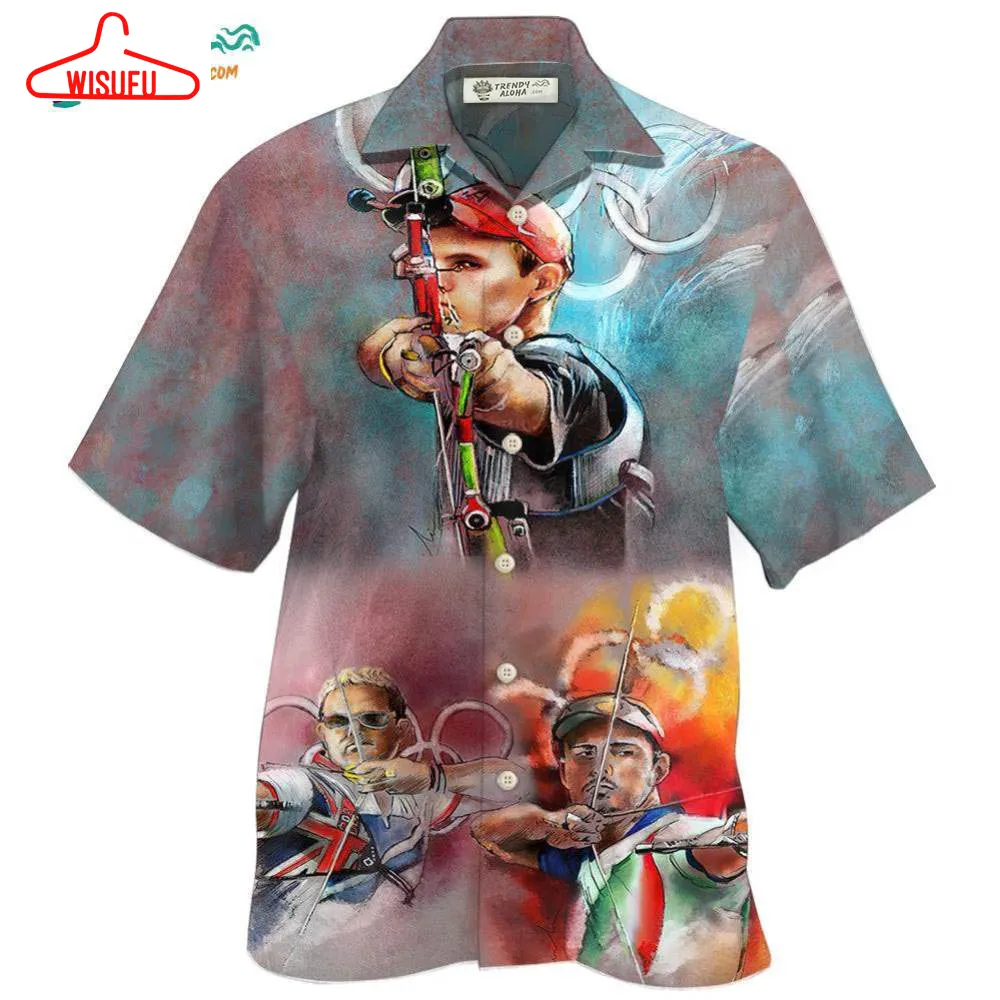 Archery Cool Is Lovely Life Hawaiian Shirt- Wisufu Aloha