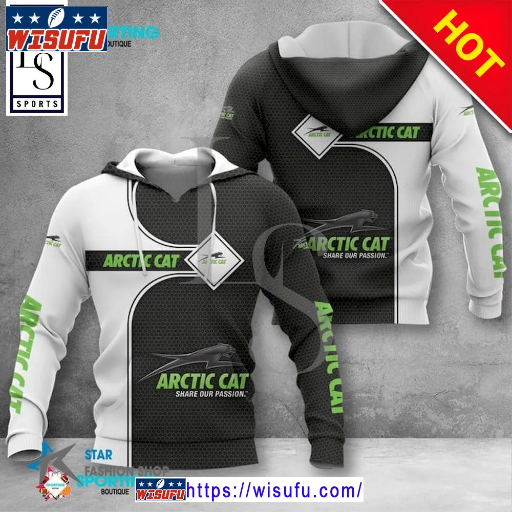 Arctic Cat Hoodie 3d