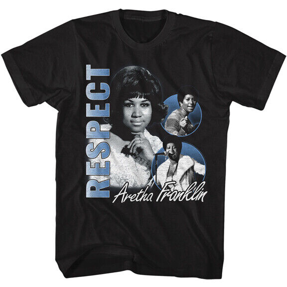 Aretha Franklin Queen of Soul American Singer Songwriter Pianist ADULT T-Shirt