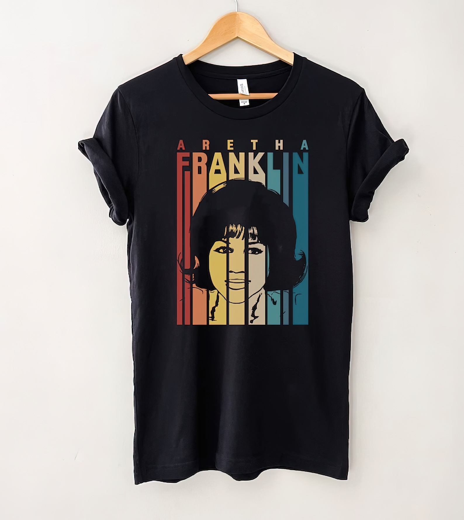 Aretha Franklin Retro Vintage T-Shirt, Aretha Franklin Shirt, Music Shirt, Gift Tee For You And Friends-gigapixel-standard-scale-2_00x