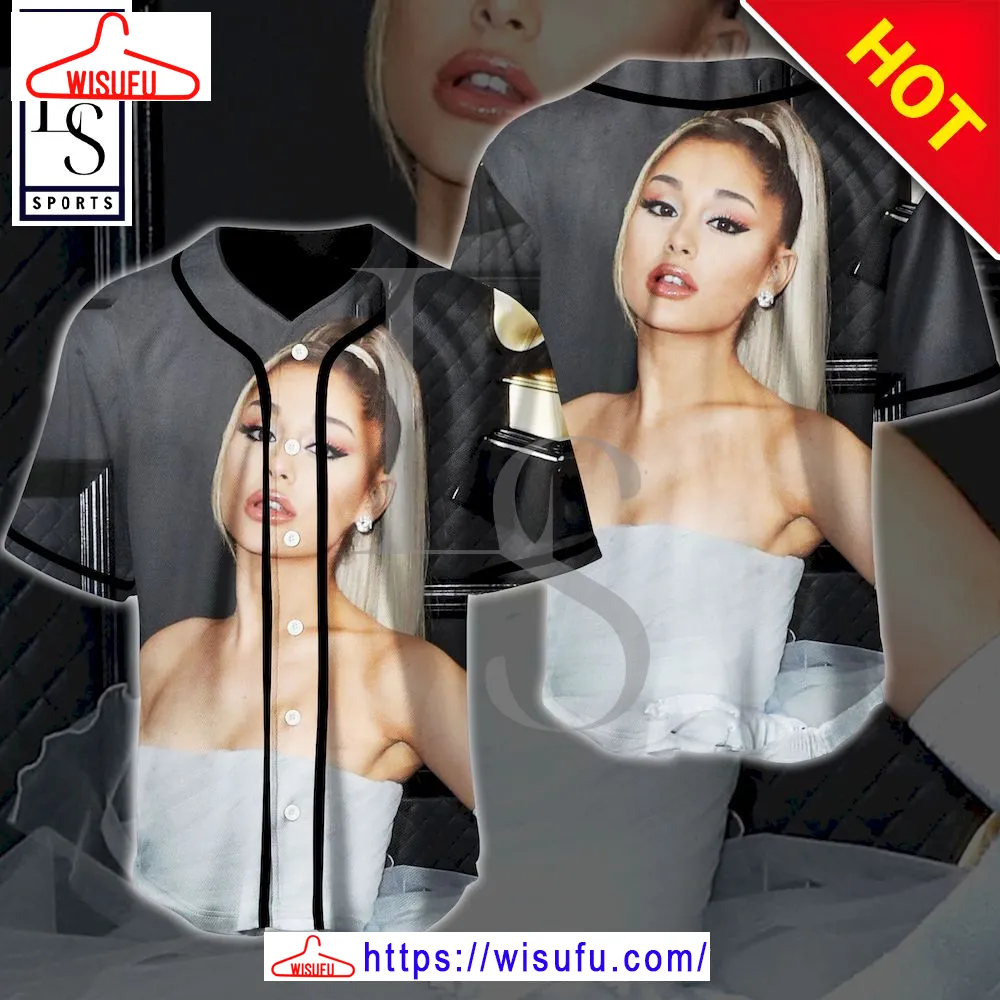 Ariana Grande Celebrity Baseball Jersey, New Fashion Gifts