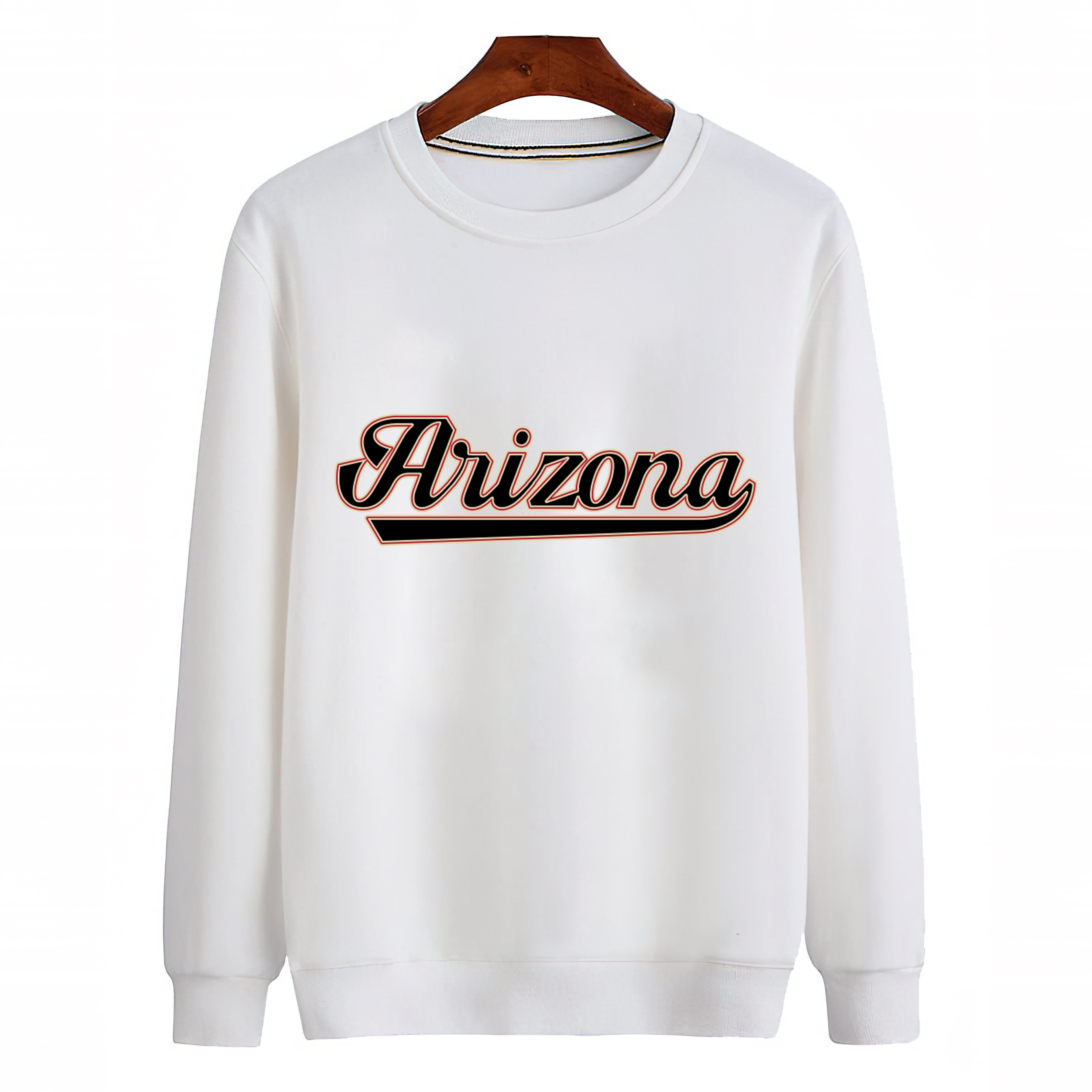 Arizona Baseball Unisex Sweatshirt-White