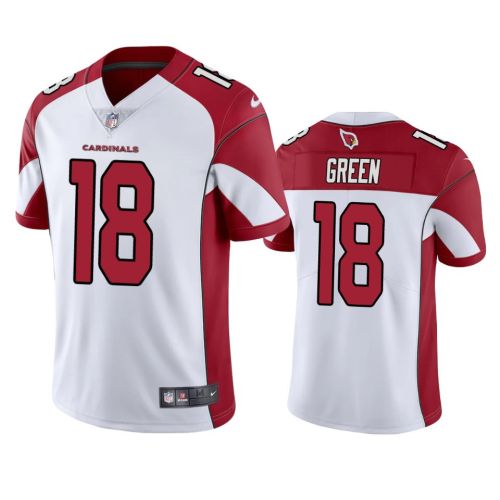 Arizona Cardinals A--J-- Green 18 White Vapor Jersey