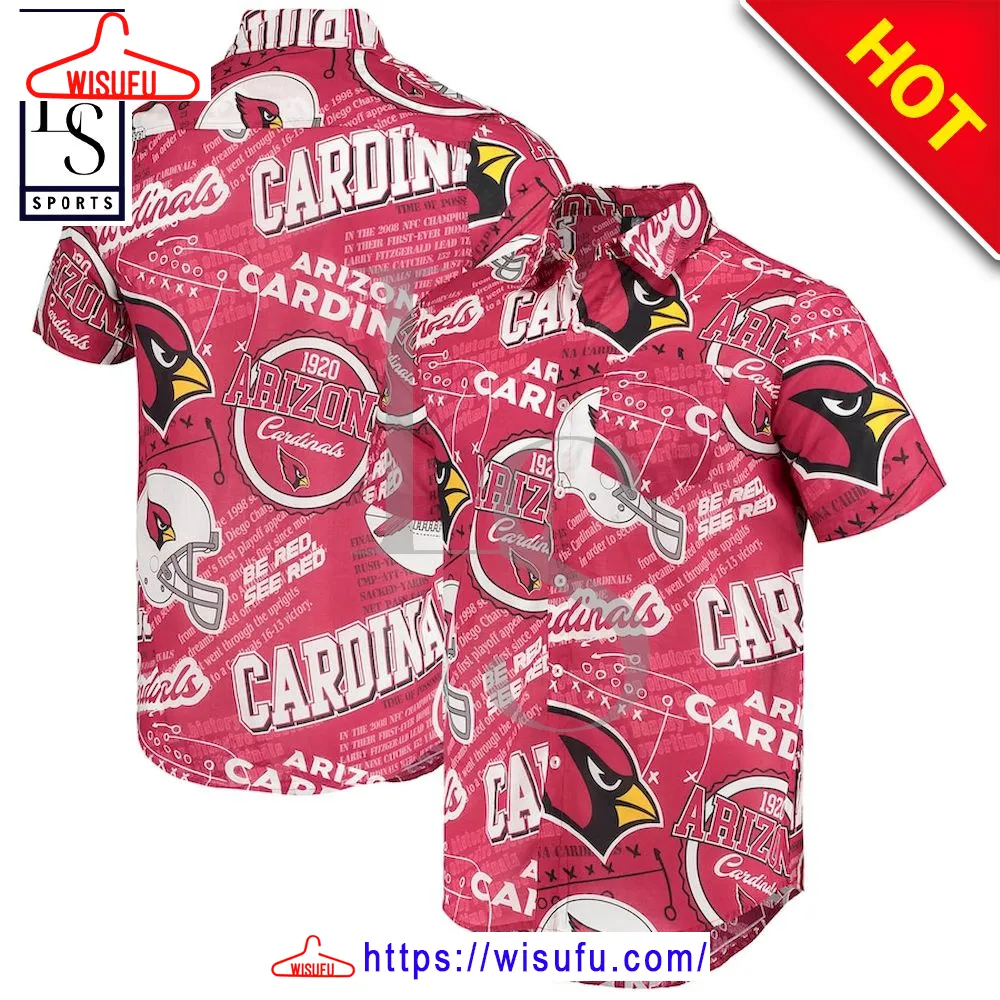 Arizona Cardinals Be Red Hawaiian Shirt, New Fashion Gifts