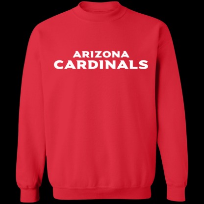 Arizona Cardinals Crewneck Unisex Sweatshirt-Red