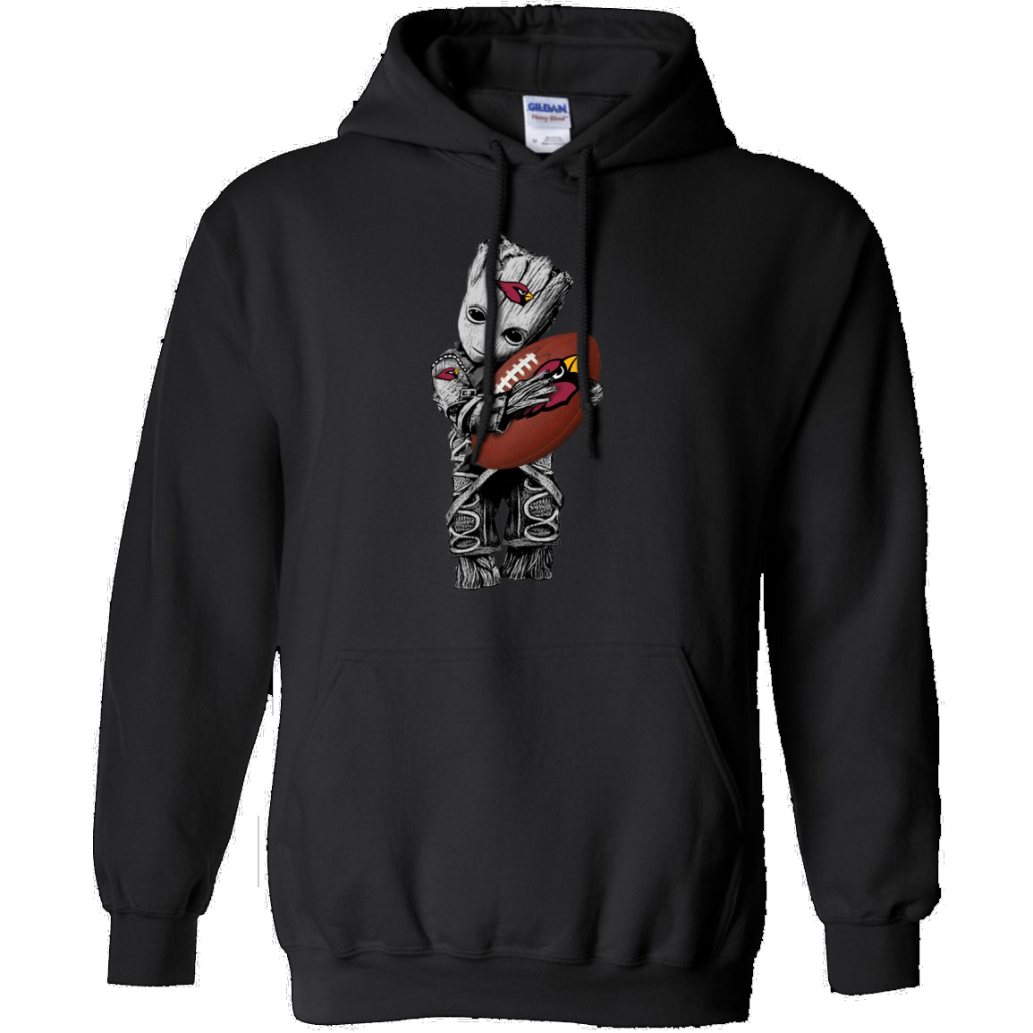 Arizona Cardinals Football Groot I Am Guardians Of The Galaxy Unisex Hoodie