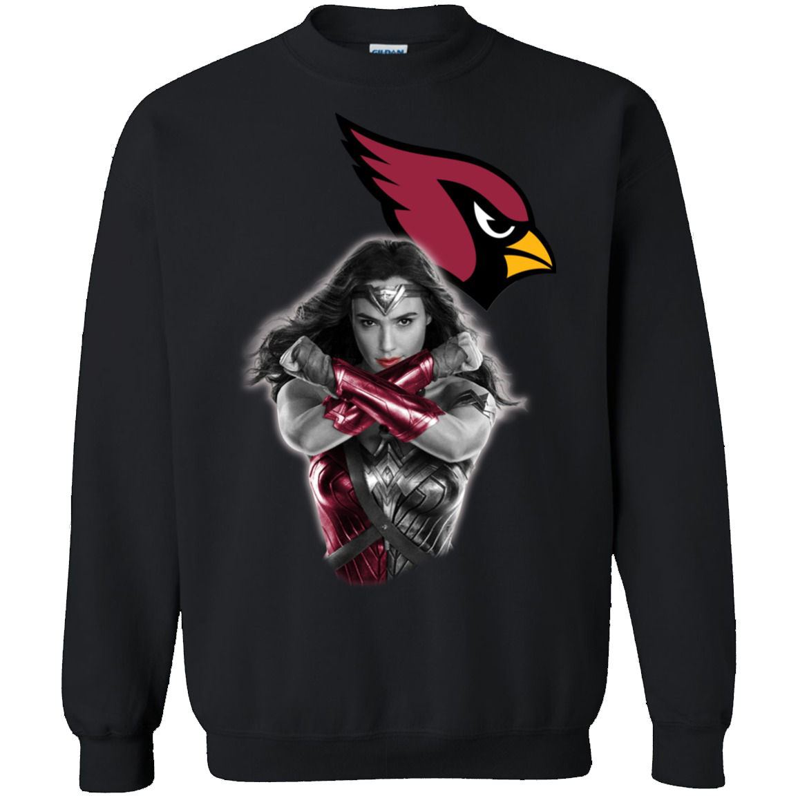 Arizona Cardinals Footballl Wonder Woman Sweatshirts