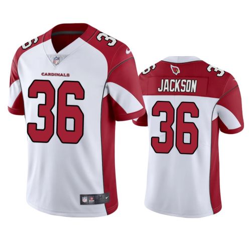 Arizona Cardinals Josh Jackson 36 White Vapor Jersey