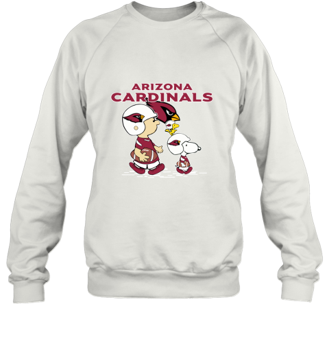 Arizona Cardinals LetâS Play Football Together Snoopy Sweatshirt