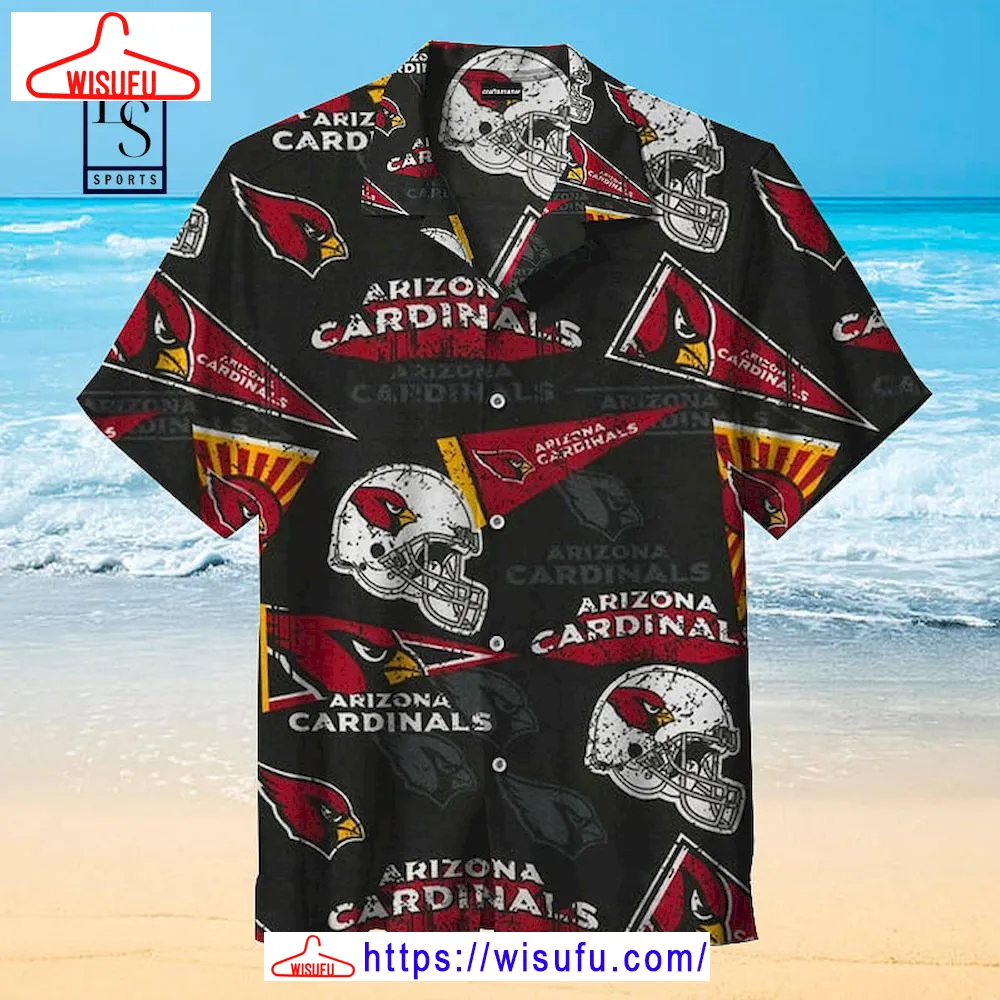 Arizona Cardinals Retro Hawaiian Shirt, New Fashion Gifts