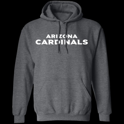 Arizona Cardinals Unisex  Pullover Hoodie-Dark Heather