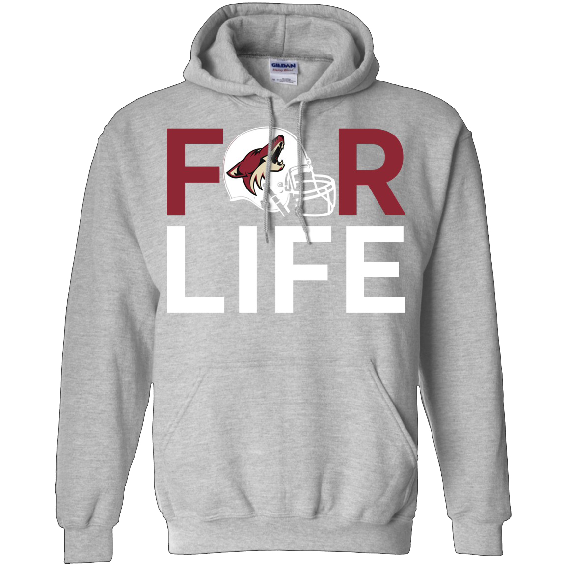 Arizona Coyotes For Life Shirt For Fans Unisex Hoodie