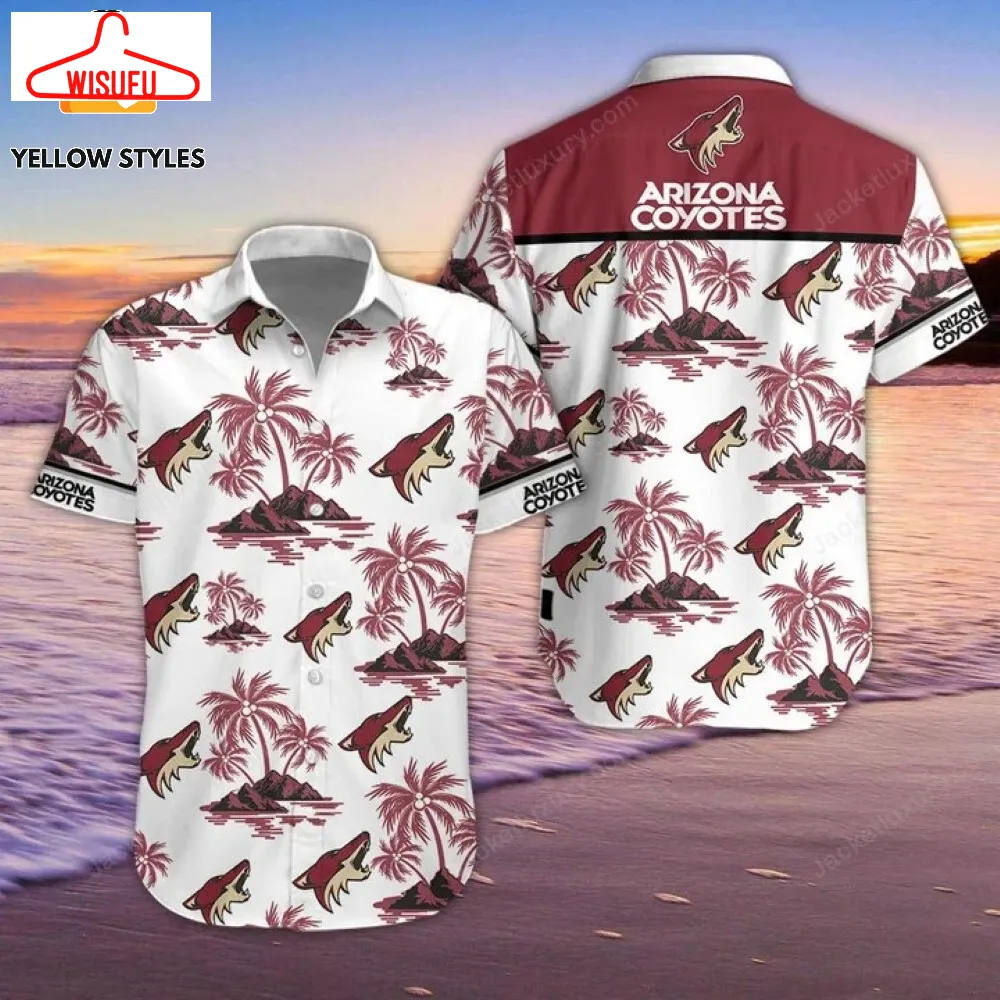 Arizona Coyotes Nhl 2024 Hawaiian Shirt, New Fashion Gifts