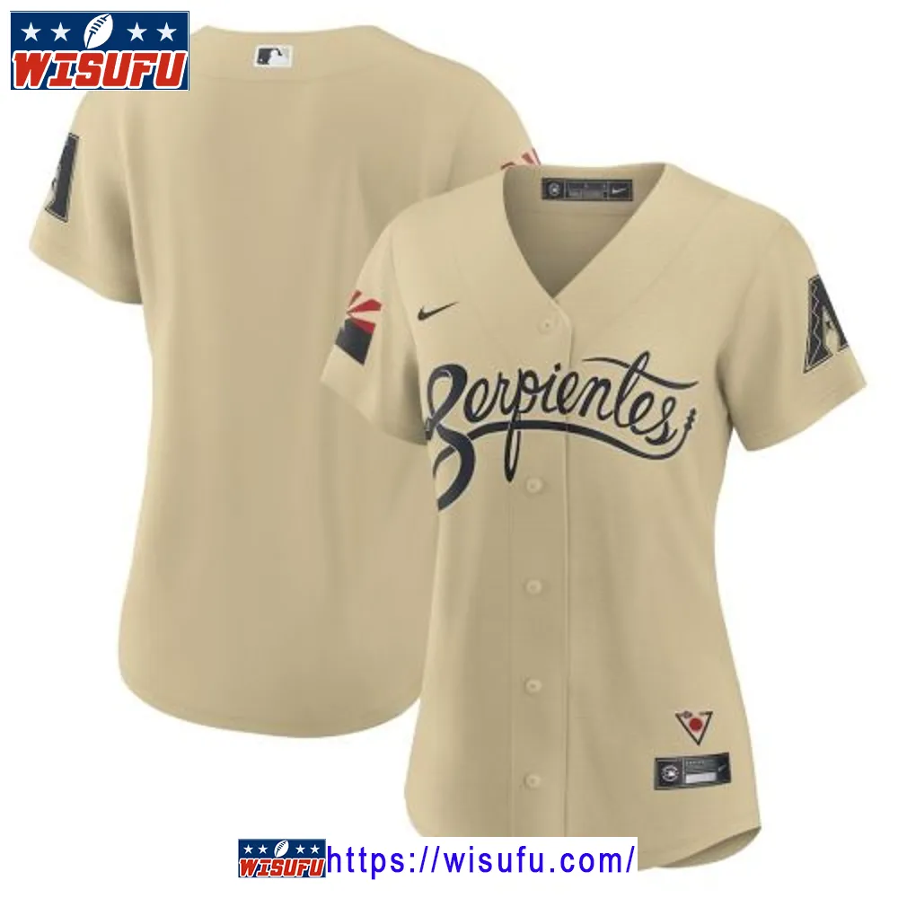 Arizona Diamondbacks Women's City Connect Jersey - Sand