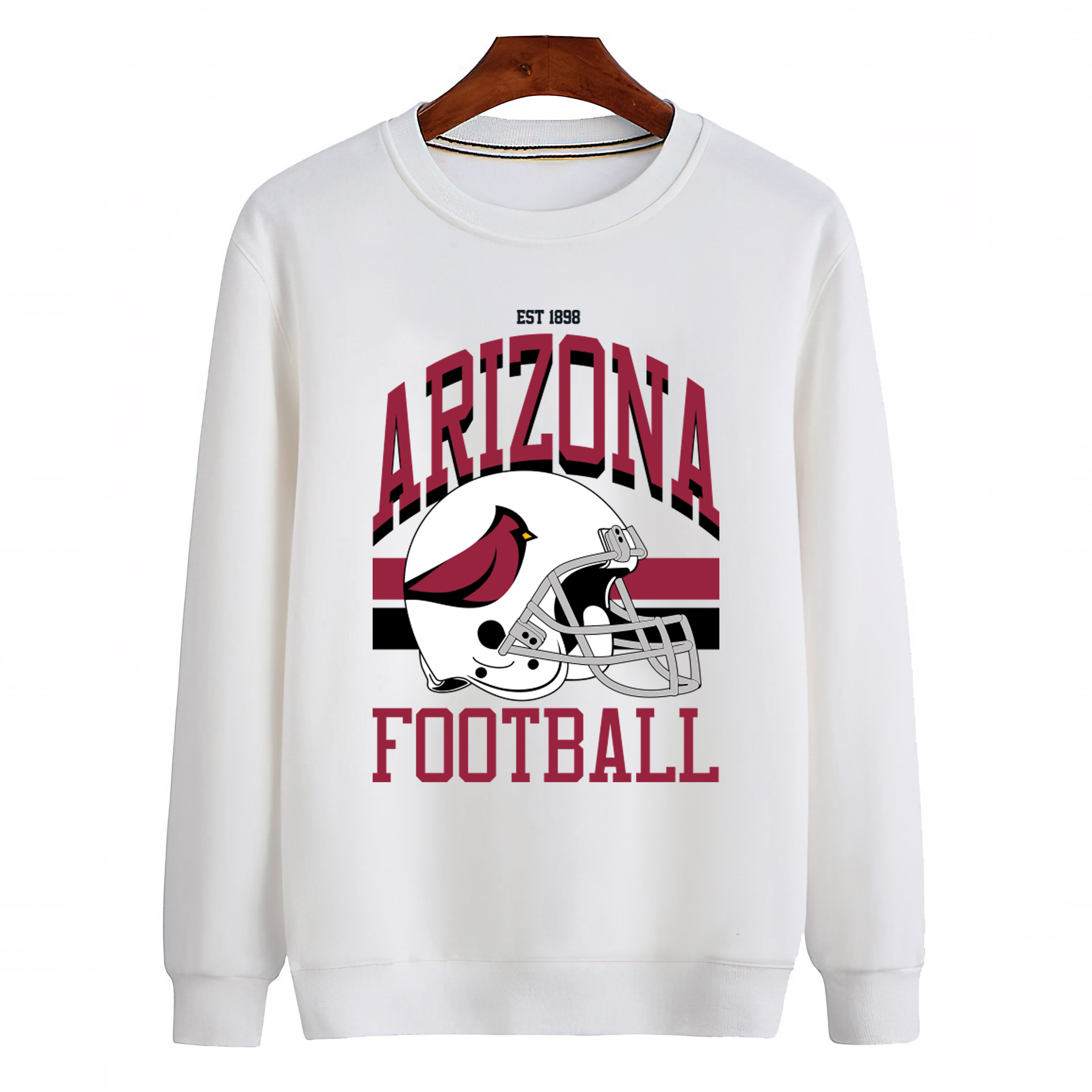 Arizona Football Unisex Sweatshirt-White