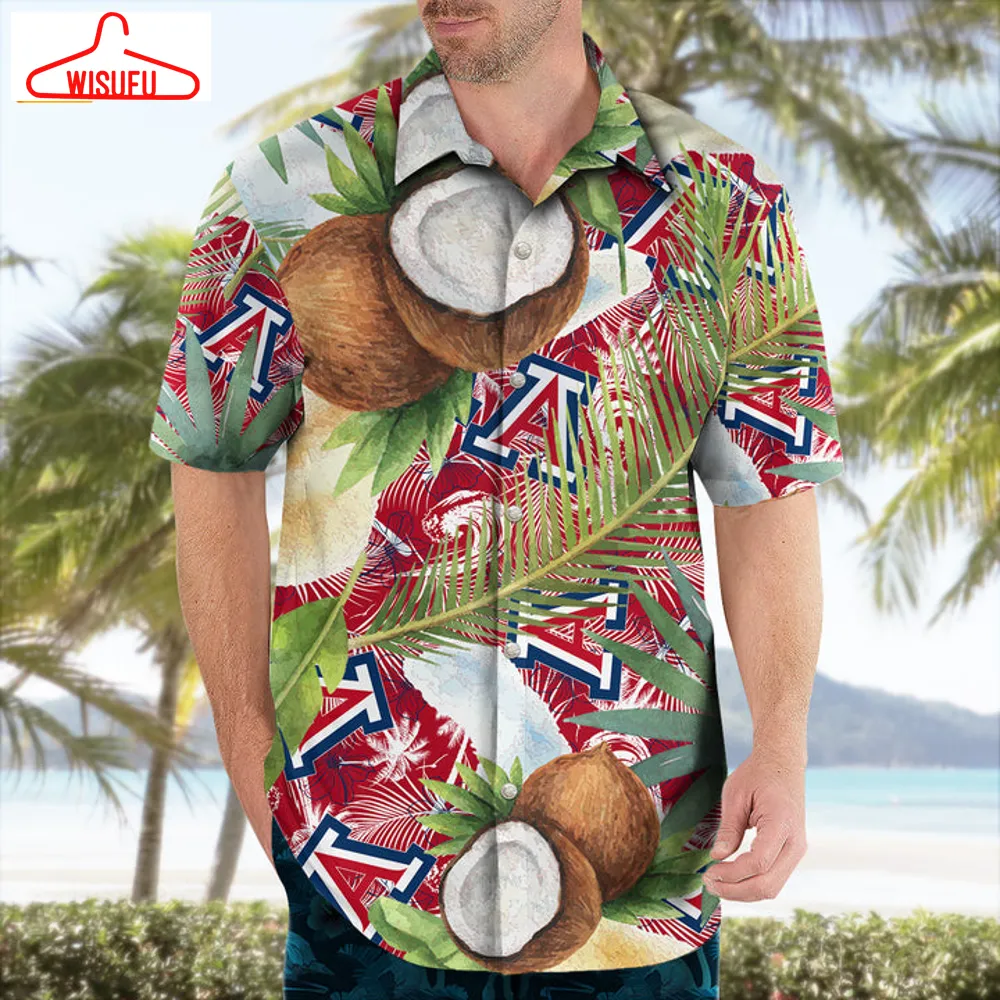 Arizona Wildcats Coconut Tropical Hawaiian Shirt, New Fashion Gifts