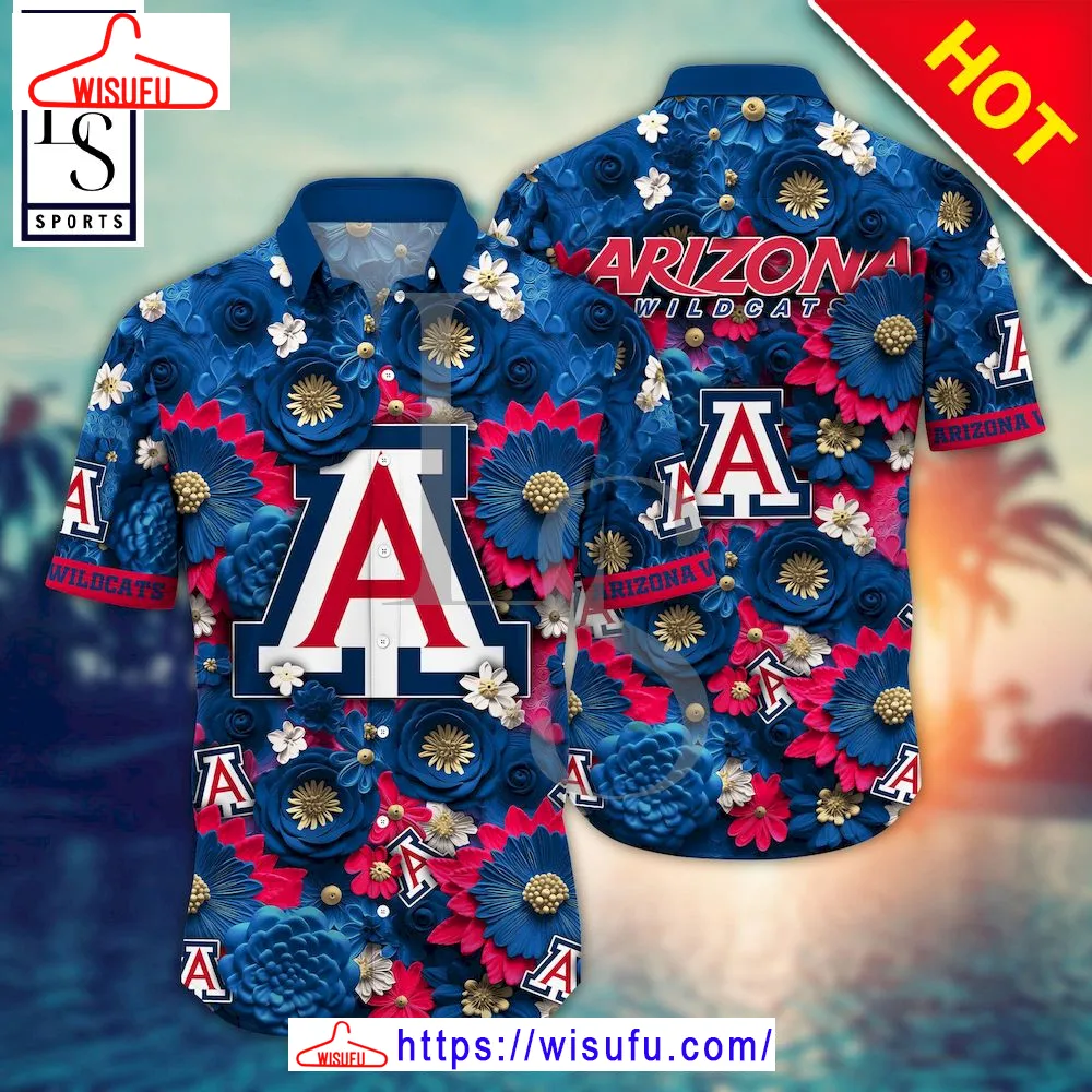 Arizona Wildcats Nca-a Trending Summer Hawaiian Shirt, New Fashion Gifts