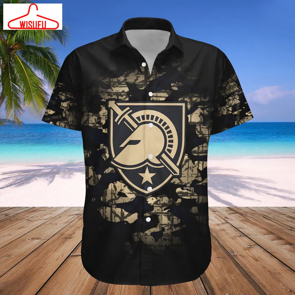 Army Black Knights Camouflage Vintage Hawaiian Shirt, New Fashion Gifts