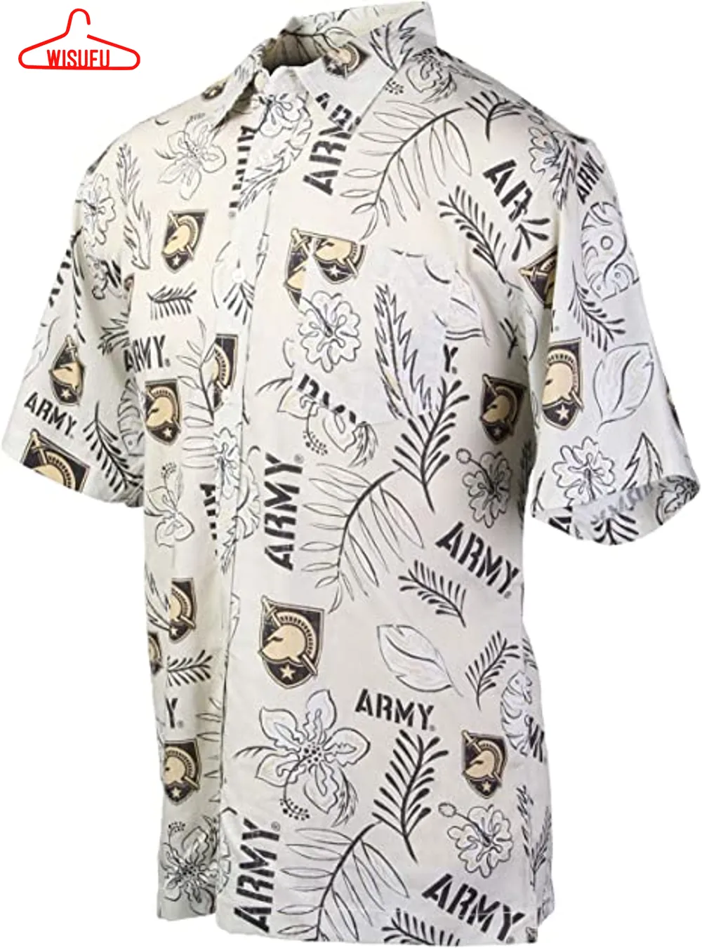 Army Black Knights Khaki Hawaiian Shirt, New Fashion Gifts