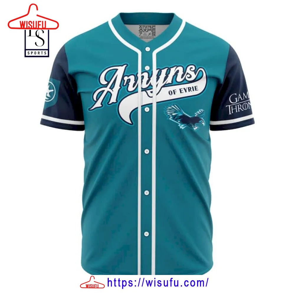 Arryns Of Eyrie Game Of Thrones Baseball Jersey, New Fashion Gifts