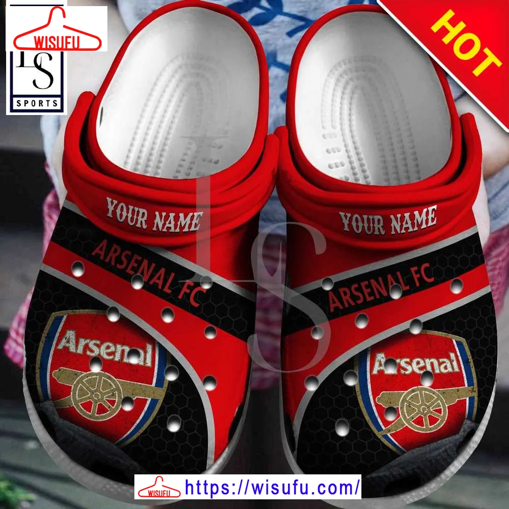 Arsenal Personalized Clogs Shoes Gift For Fan