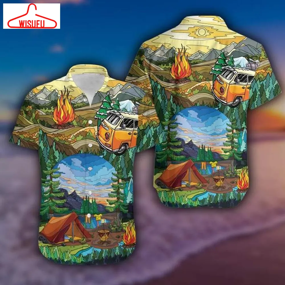 Art Of Camping Hawaiian Shirt