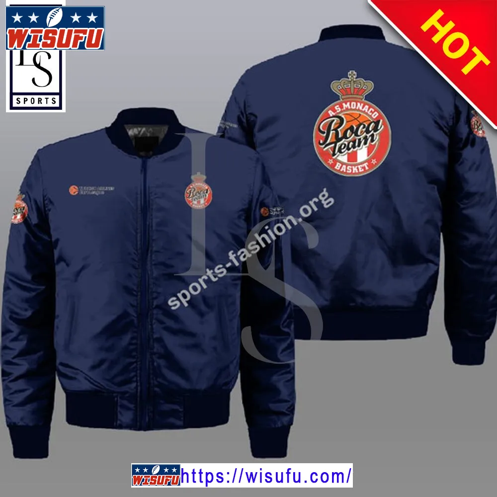 As Monaco Blue Bomber Jacket