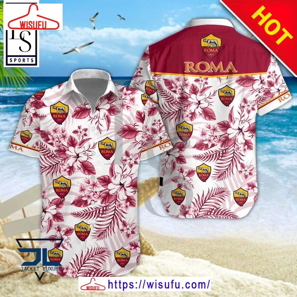 As Roma Floral Hawaiian Shirt, New Fashion Gifts