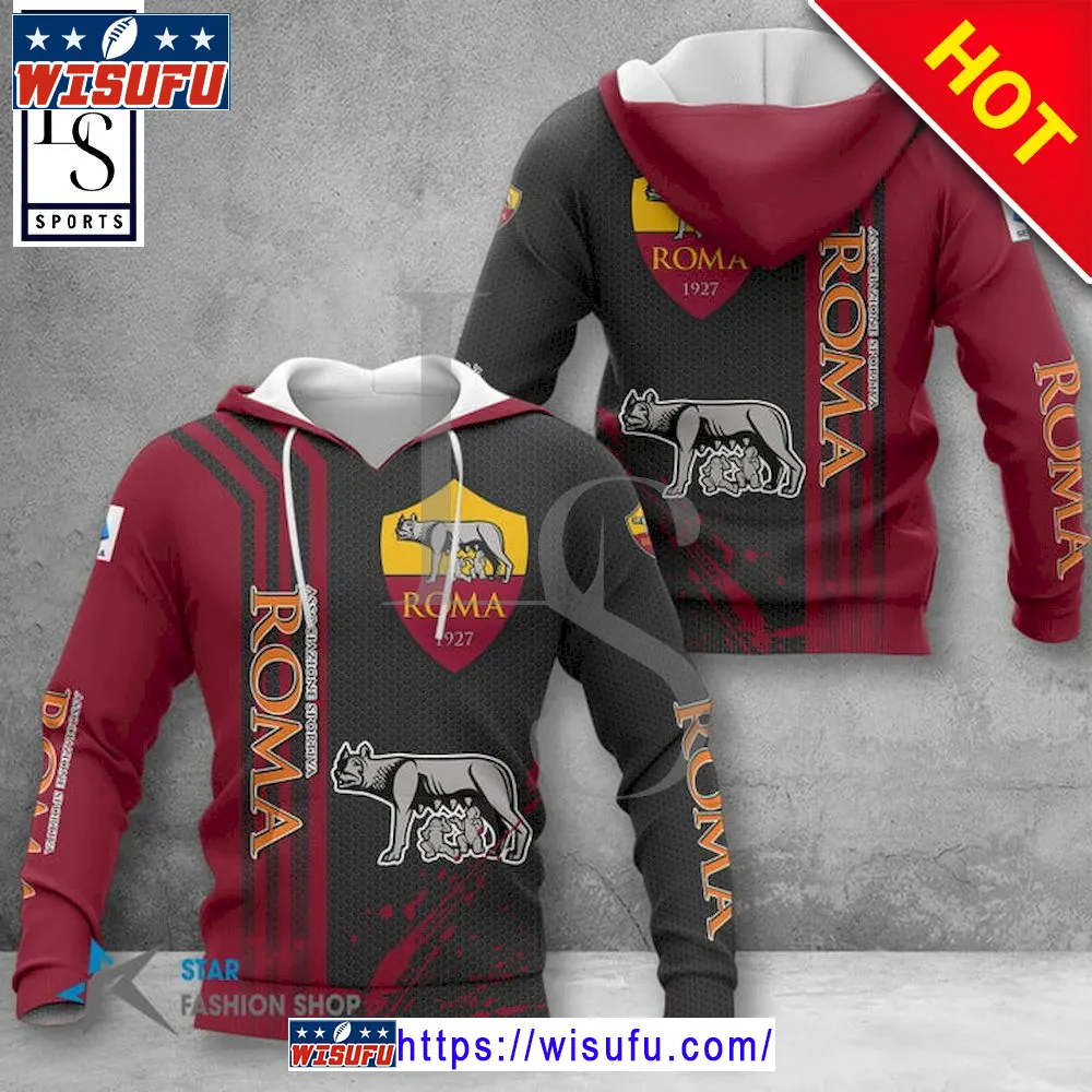 As Roma Seria A Hoodie