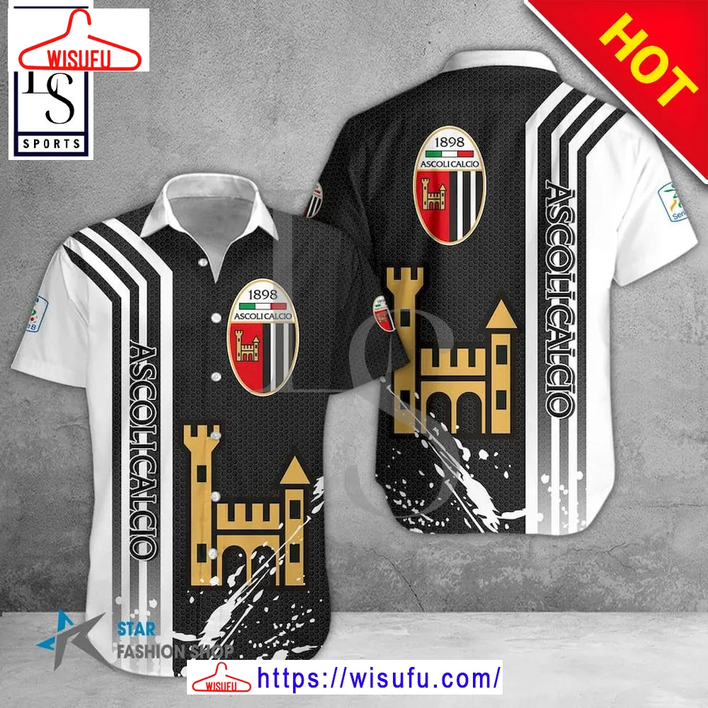 Ascoli Calcio Italy Hawaiian Shirt, New Fashion Gifts