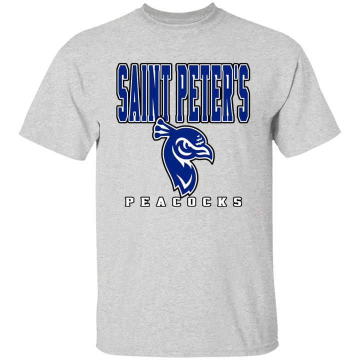 SAINT PETER'S PEACOCKS VINTAGE NCAA T-SHIRT