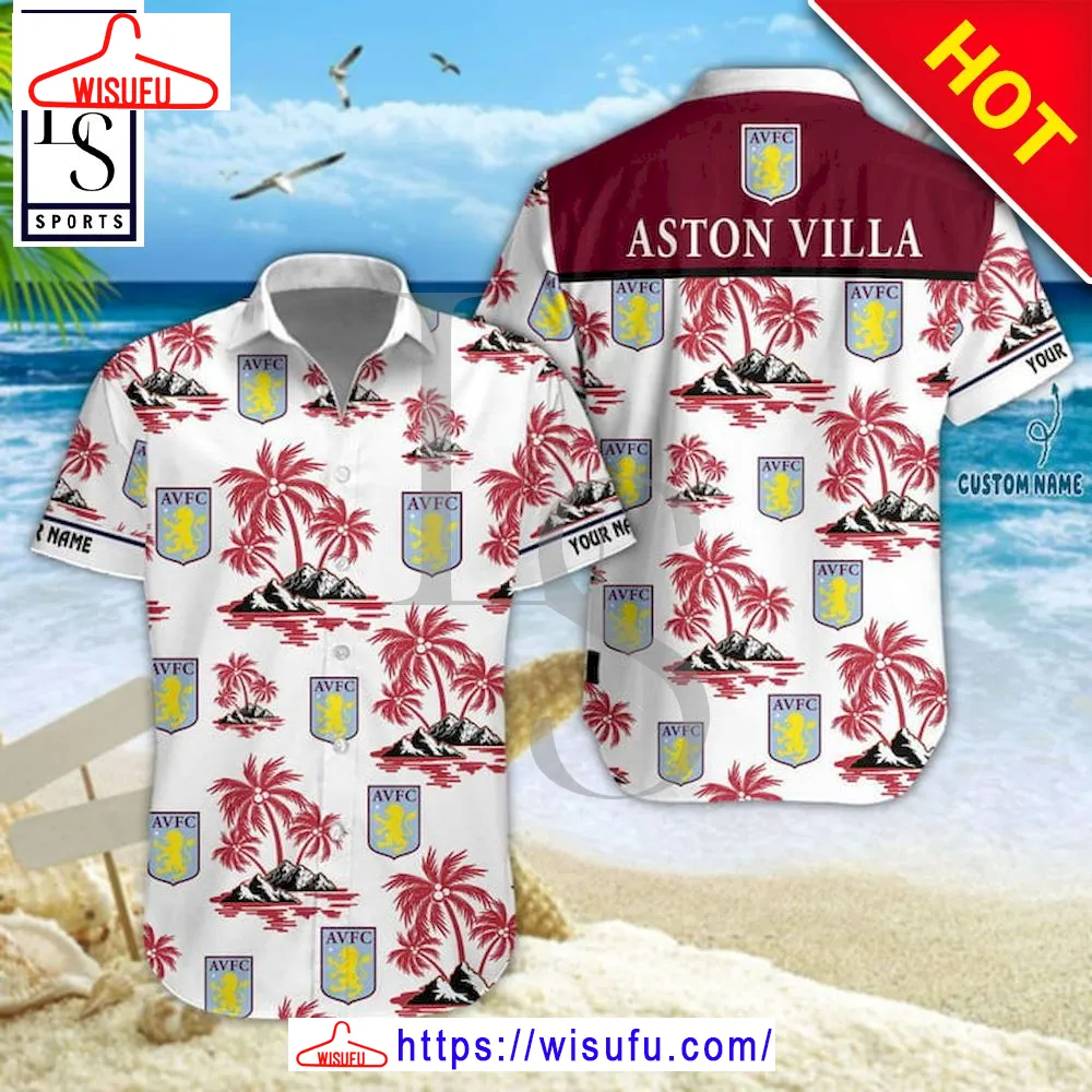 Aston Villa Fc Island Hawaiian Shirt, New Fashion Gifts