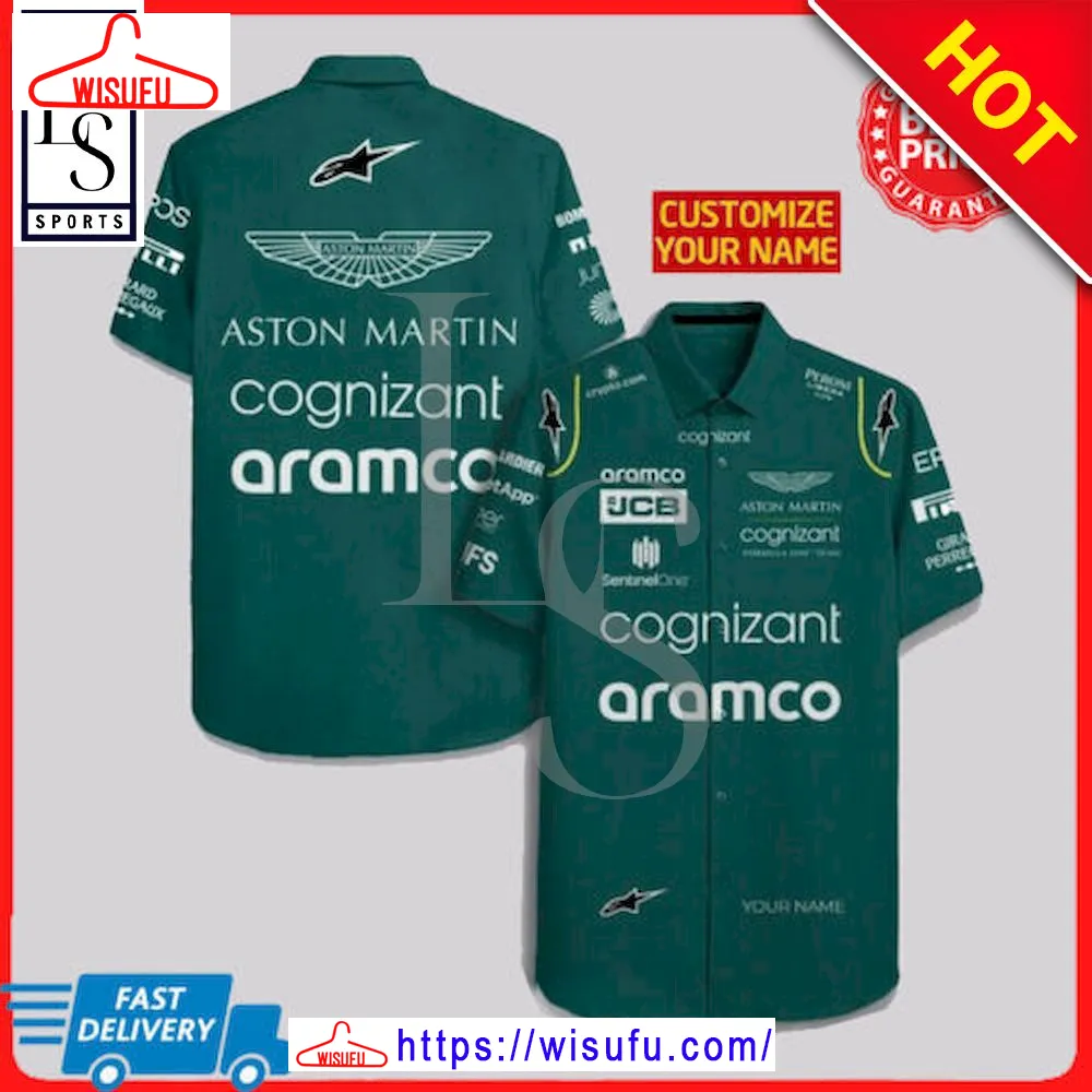 Aston-martin F1 Team Hawaiian Shirt, New Fashion Gifts