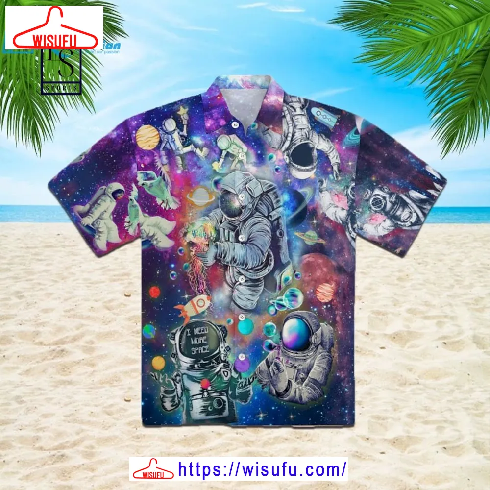 Astronaut Love Space Hawaiian Shirt, New Fashion Gifts