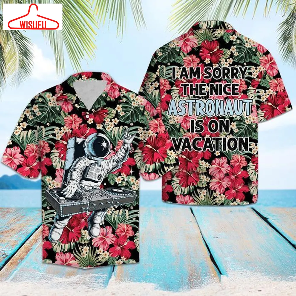 Astronaut On Vacation Hawaiian Shirt