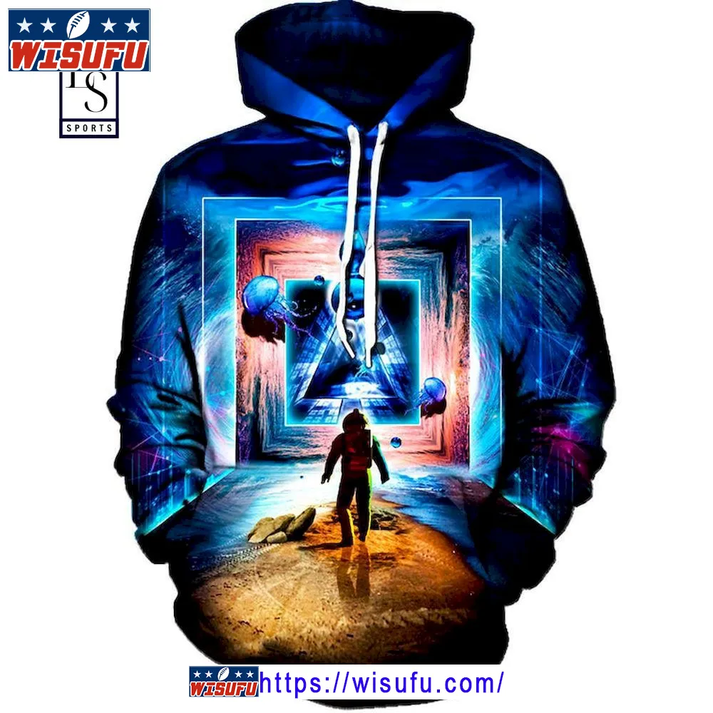 Astronaut Portal To The Beyond Hoodie