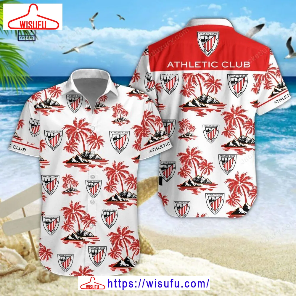 Athletic Bilbao Laliga Hawaiian Shirt, New Fashion Gifts