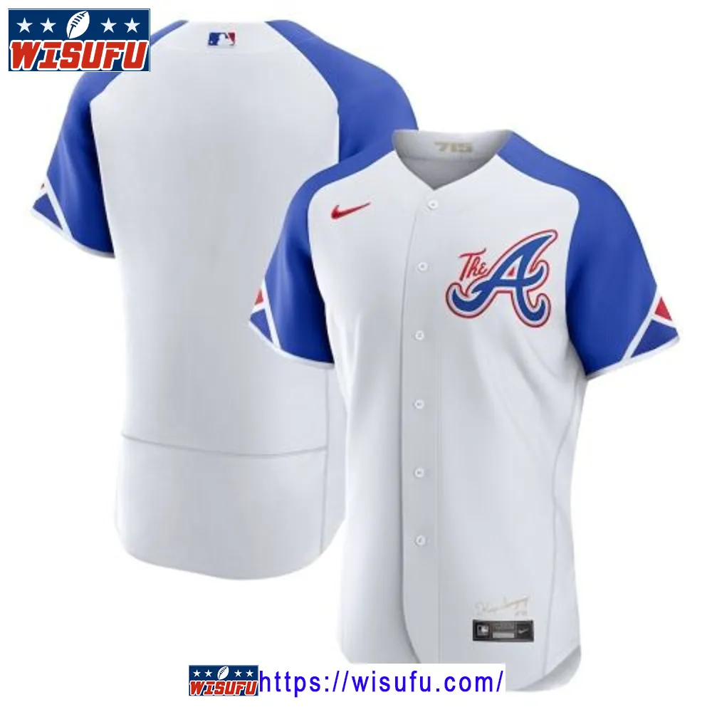 Atlanta Braves 2023 City Connect Elite Jersey - White