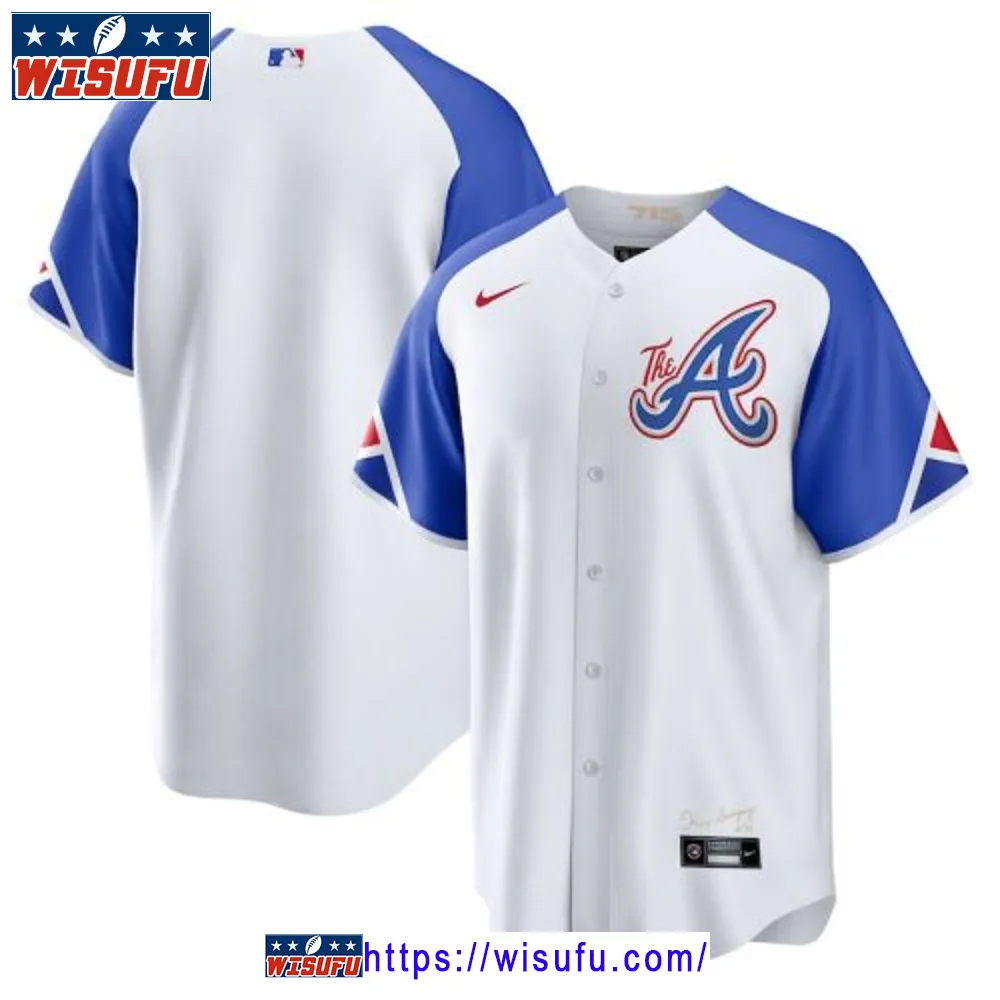 Atlanta Braves 2023 City Connect Men Jersey - White