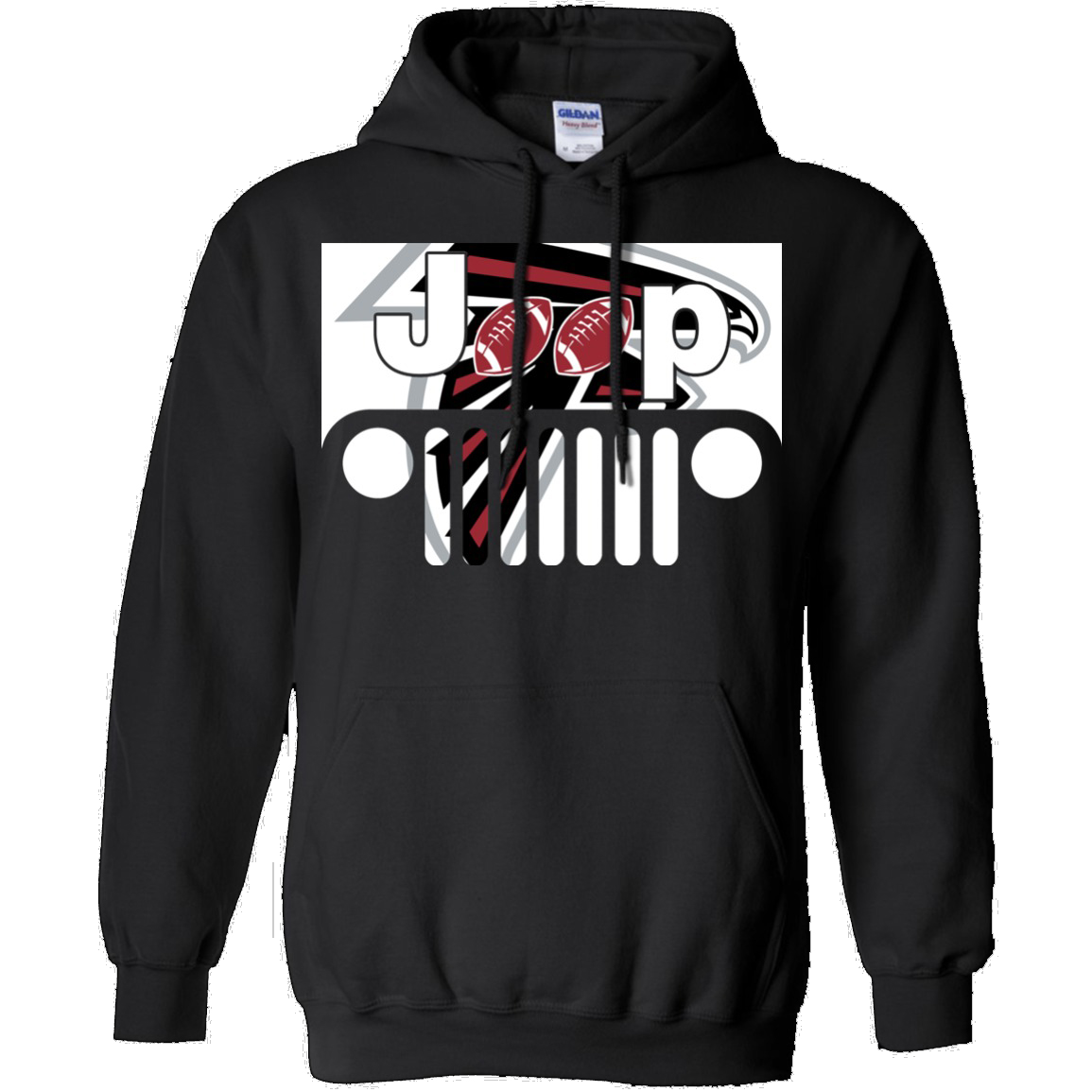 Atlanta Falcons â Jeep Pullover Unisex Hoodie