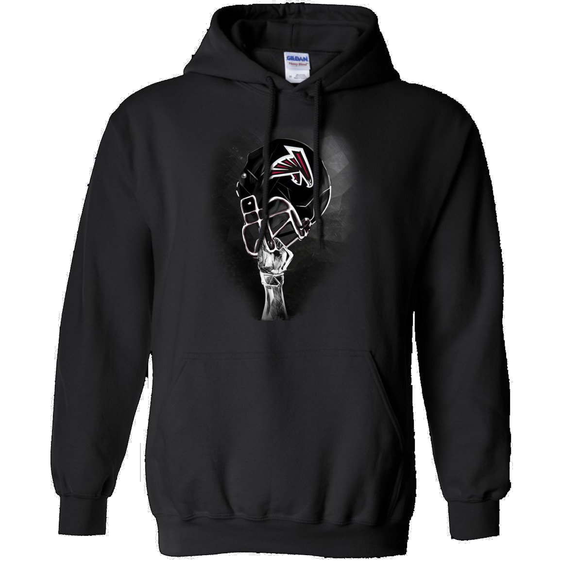 Atlanta Falcons â Rising Helmet Unisex Hoodie