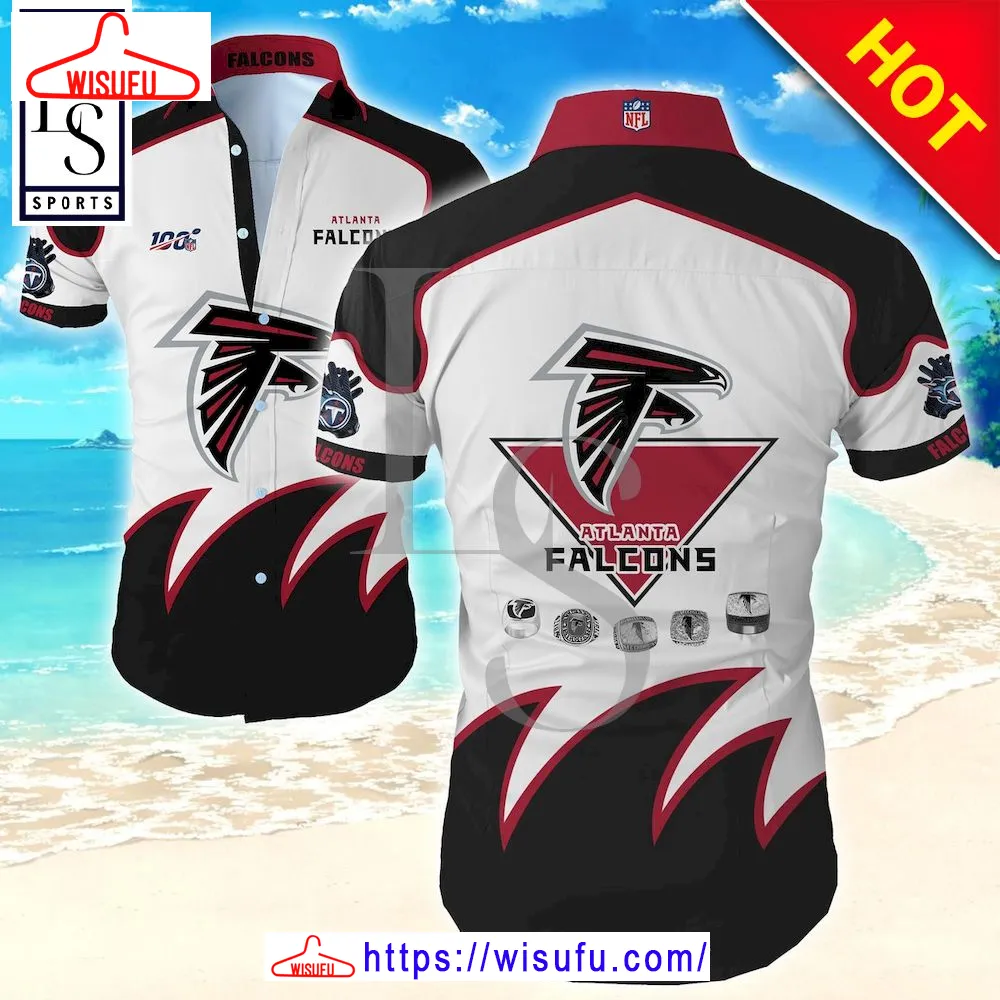 Atlanta Falcons 100th Anniversary Hawaiian Shirt, New Fashion Gifts