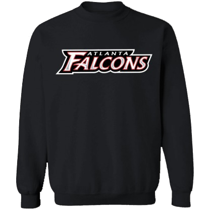 Atlanta Falcons Crewneck Unisex Sweatshirt-Black