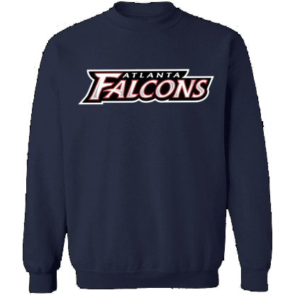 Atlanta Falcons Crewneck Unisex Sweatshirt-Navy